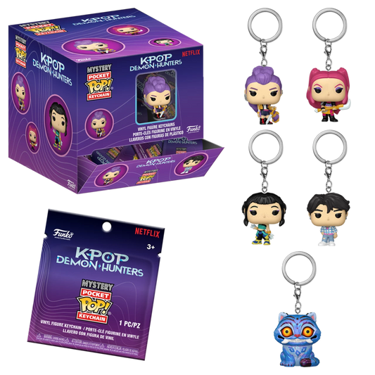 View K-Pop Demon Hunters Funko Mystery Pocket Pop Vinyl Keychain