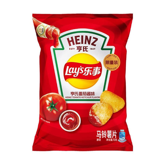 Lay's Potato Chips Heinz Ketchup Flavor 70g
