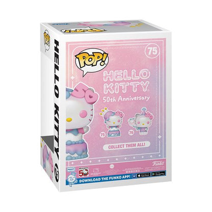 Sanrio Hello Kitty 50th Anniversary Hello Kitty in Cake Funko Pop! Vinyl Figure #75