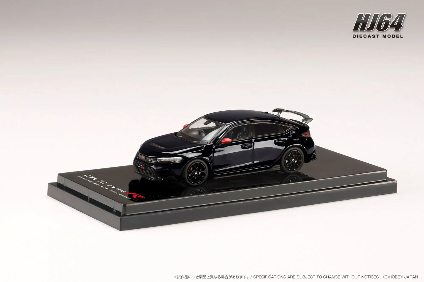 Honda CIVIC TYPE R (FL5) RACING BLACK Package / Vehicle With Genuine Optional Parts Crystal Black Pearl