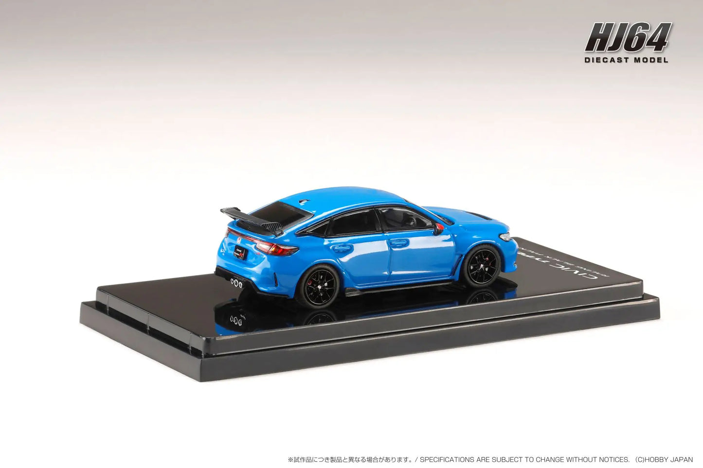 Honda CIVIC TYPE R (FL5) RACING BLACK Package / Vehicle With Genuine Option Parts Racing Blue Pearl