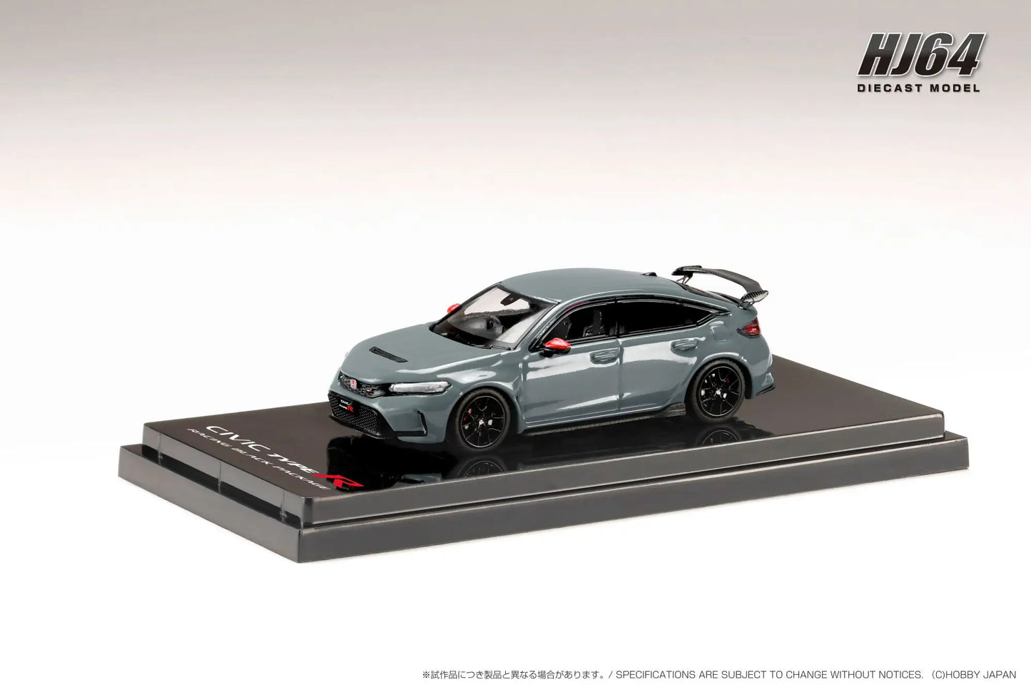 Honda CIVIC TYPE R (FL5) RACING BLACK Package / Vehicle With Genuine Optional Parts Sonic Gray Pearl