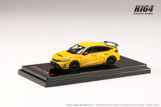 Honda CIVIC TYPE R (FL5) RACING BLACK Package / Vehicle With Genuine Option Parts Yellow (Custom Color)