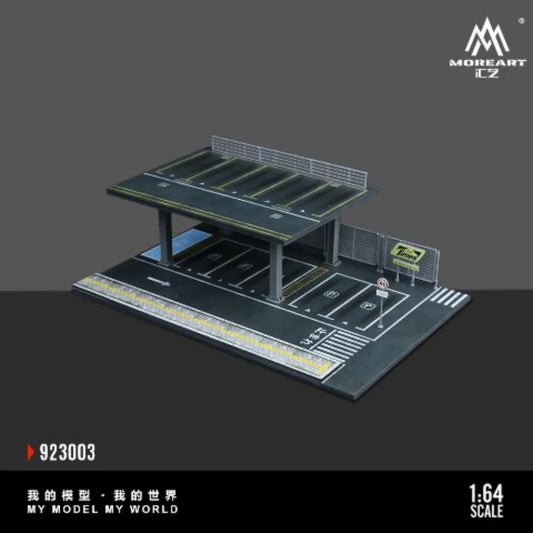 More Art 1:64 Steel Frame Structure Platform Diorama, Building & Construction