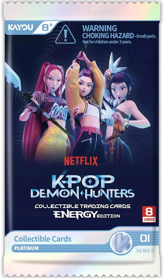 KAYOU KPOP DEMON HUNTERS- WORLD TOUR COLLECTIBLE CARDS HOBBY PACK - SERIES 1 - ENERGY EDITION