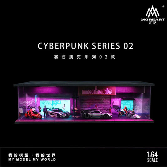 MoreArt 1:64 CYBERPUNK SERIES 02 SCENE MODEL MO914302