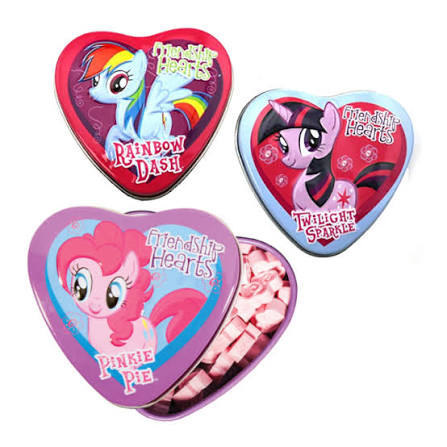 My Little Pony Friendship Hearts Candy 1oz
