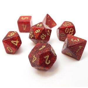 GLITTER MINI 7 DIE SET RUBY/GOLD