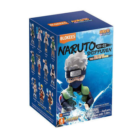 Naruto Blokees: 4- inch Gravity Model Kit- GV02 The Place The Leaves Dance (Blind Boxes)