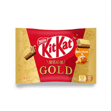 kitkat GOLD salted caramel flavor 10 pieces