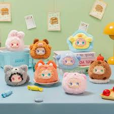 RUA RUA ZOO Vinyl Face Plush Keychain blind box