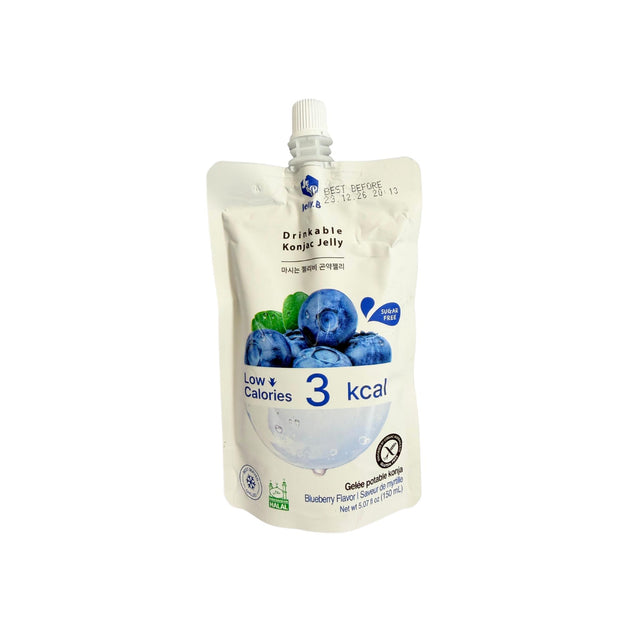 Jelly.B blueberry konjac jelly — single pouch