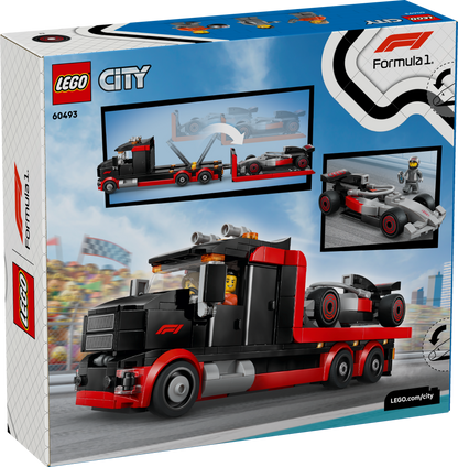 F1 Display Truck with Audi F1 Race Car — LEGO 60493 — view 2