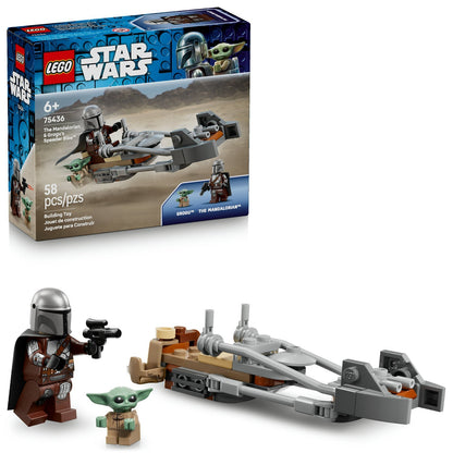 The Mandalorian & Grogu's Speeder Bike — LEGO 75436 — view 3