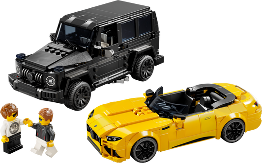 Mercedes-AMG G 63 & Mercedes-AMG SL 63 — LEGO 76924 — view 1