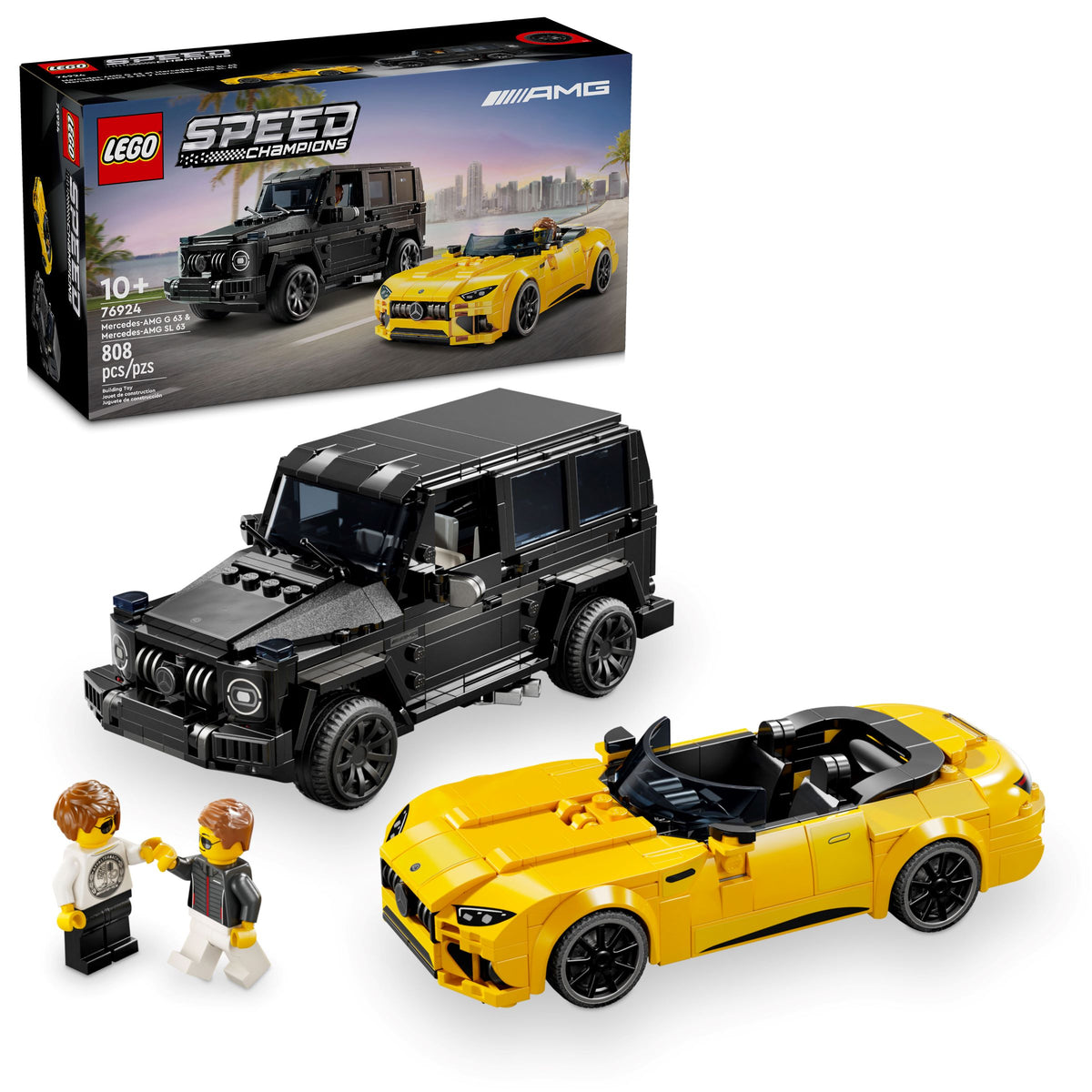 Mercedes-AMG G 63 & Mercedes-AMG SL 63 — LEGO 76924 — view 2