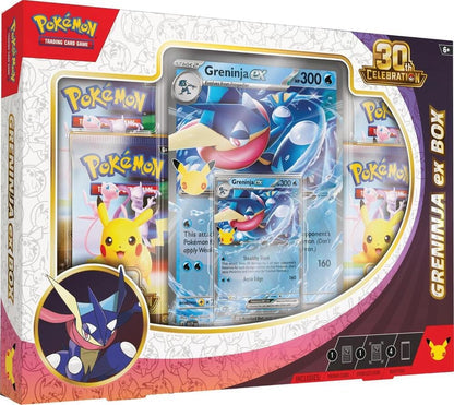 Pokemon TCG: 30th Celebration Greninja ex Box