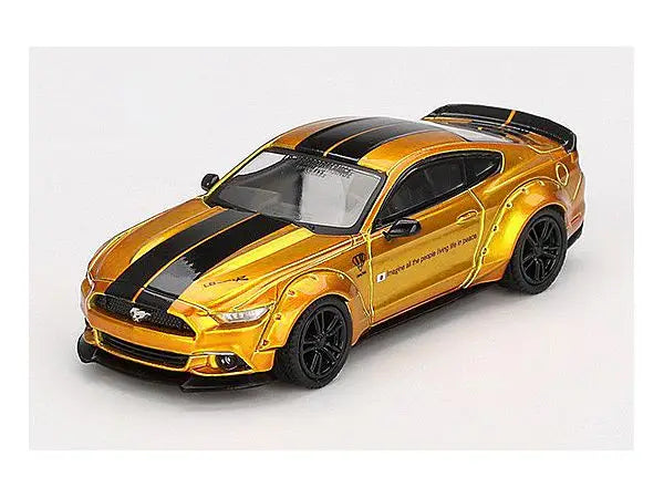 1/64 LB WORKS Ford Mustang LB Gold (Left-Hand Drive)