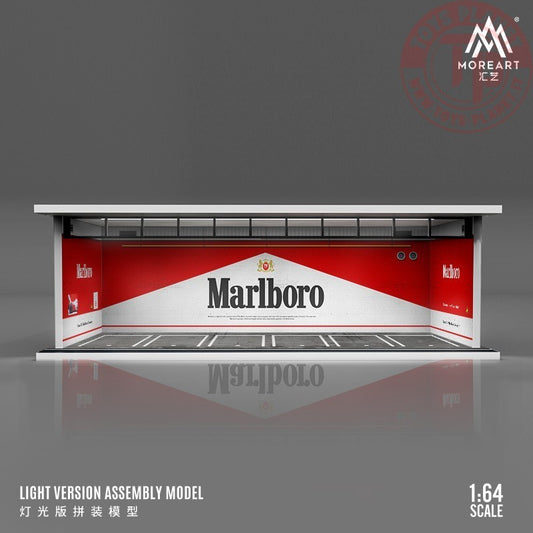MoreArt 1/64 parking garage marlboro with light