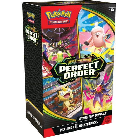 POKEMON ME03 PERFECT ORDER BOOSTER  BUNDLE (6/25)