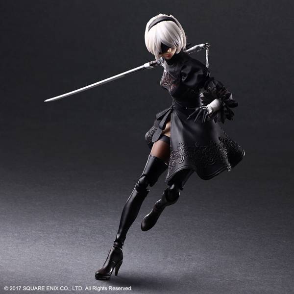 PLAY ARTS YoRHa No.2 Type B (2B) NieR:Automata [Square Enix]