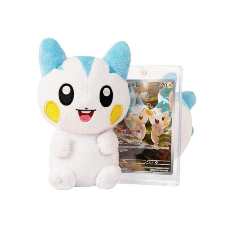 Pokemon S-Chinese Nuzzle Cheeks Plush Card Display Gift Box One Blind Box