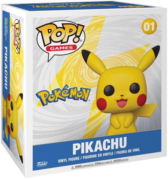 Pokemon Pikachu 18-Inch Funko Pop! Vinyl Figure #01 – Robo Hunters