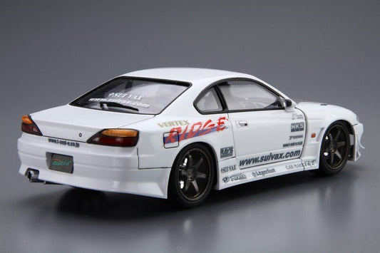 AOSHIMA 1/24 The Tuned Car Series No.8 Nissan VERTEX S15 Silvia 1999 Japan 2cf