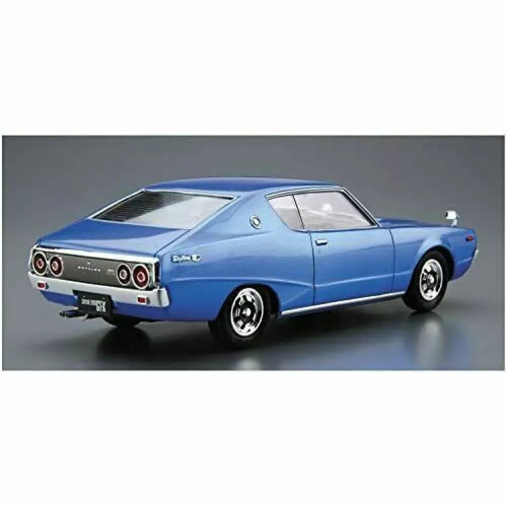 Aoshima 1/24 No.49 NISSAN KGC110 SKYLINE HT2000GT-X 1974 Kit 4905083061077