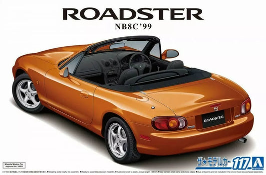 Aoshima 57926 The Model Car 117 Mazda NB8C Roadster RS \'99 1/24 4905083057926