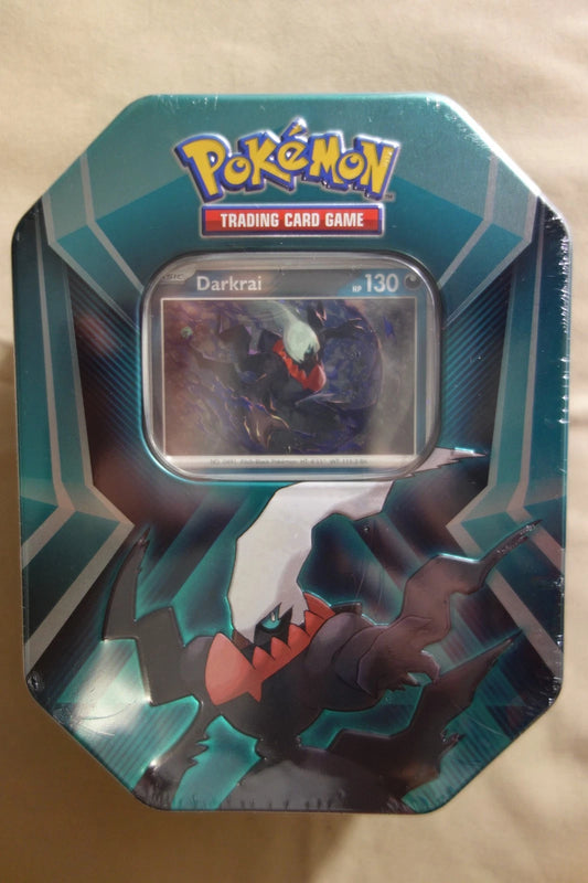 Pokémon TCG Triple Whammy Tin " Tyranitar ; Darkrai ; Slaking " 10-10354-101