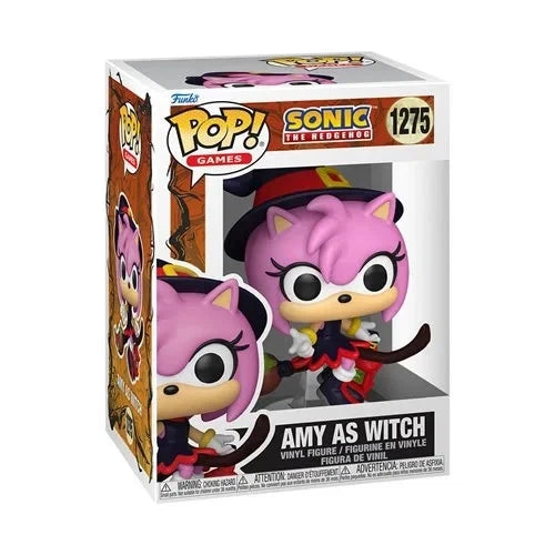 Funko POP! Games: Sonic - Amy on Broom