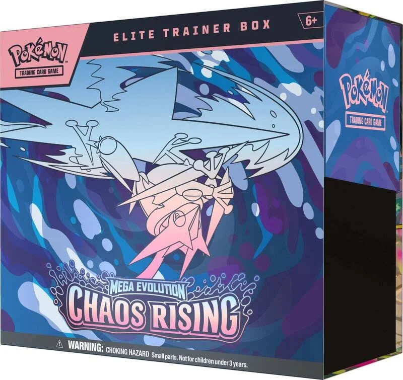 POKEMON ME04 CHAOS RISING ELITE TRAINER BOX (10)