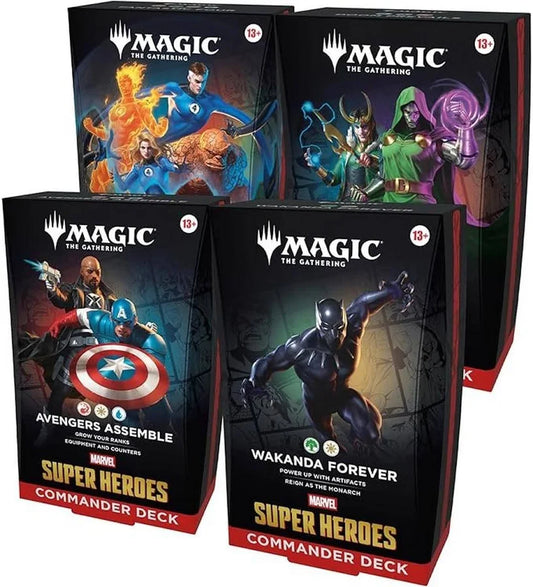MTG MARVEL SUPER HEROES COMMANDER DECK