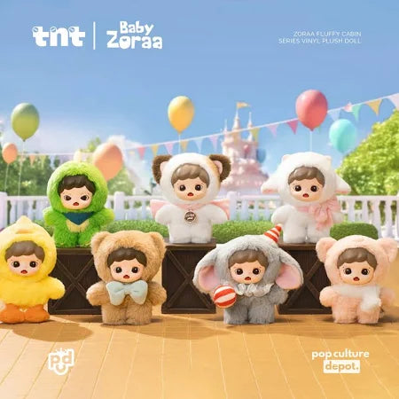 TNT Zoraa Fluffy Cabin Series Viny Plush Doll