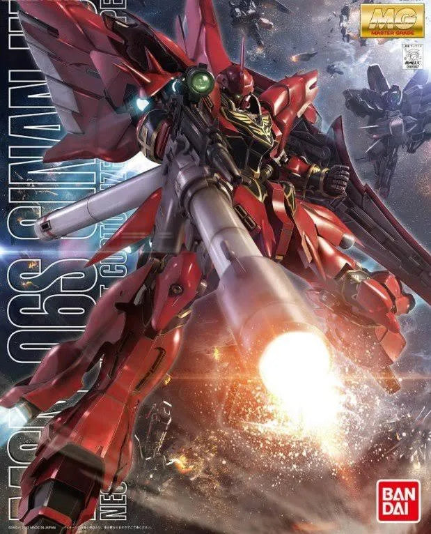 Bandai 1/100 MG MSN-06S Sinanju (Anime Color Ver.) "Gundam UC" Plastic Model Kit