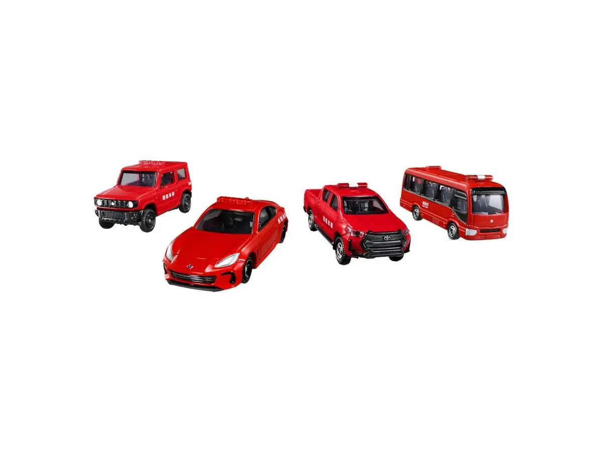 Tomica Cars Protect the city! Firefighting Vehicle Set