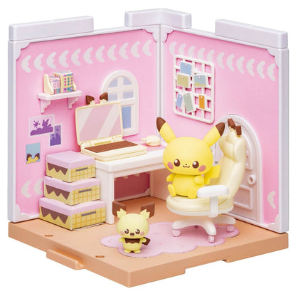 Pokemon Poke Peace House Hobby Room Pichu & Pikachu