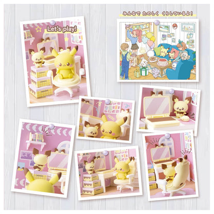 Pokemon Poke Peace House Hobby Room Pichu & Pikachu