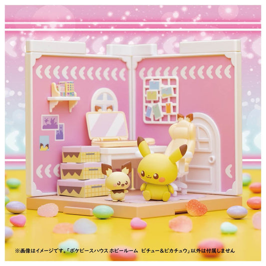 Pokemon Poke Peace House Hobby Room Pichu & Pikachu