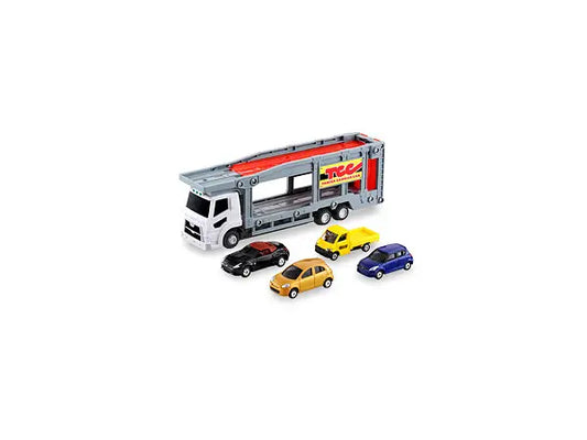 Tomica Cars Let's Play Tomica! Carrier Car Set