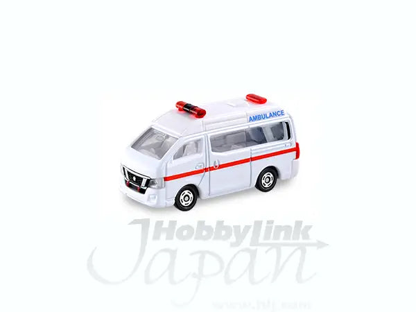 Tomica Cars No.18 Nissan NV350 Caravan Ambulance
