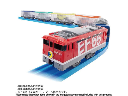 Tomica Cars let's Connect a Lot Carry Tomica! EF65 Car Train