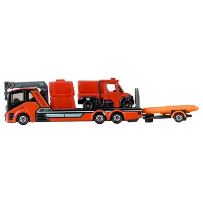 Tomica No.132 Morita Small Off-Road Fire Engine Red Ladybug & Transport Vehicle