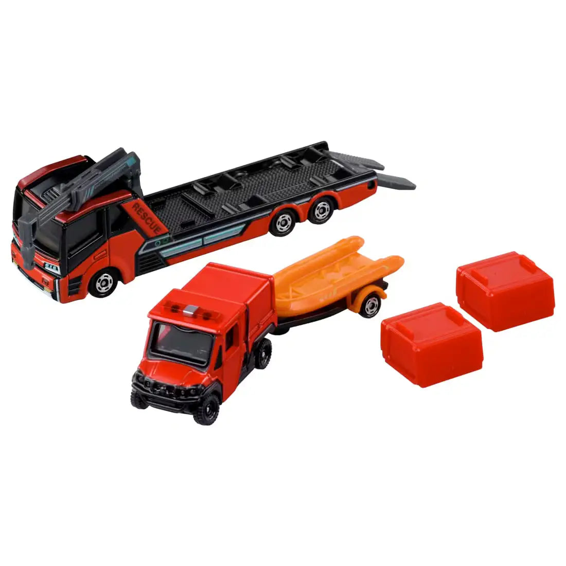 Tomica No.132 Morita Small Off-Road Fire Engine Red Ladybug & Transport Vehicle