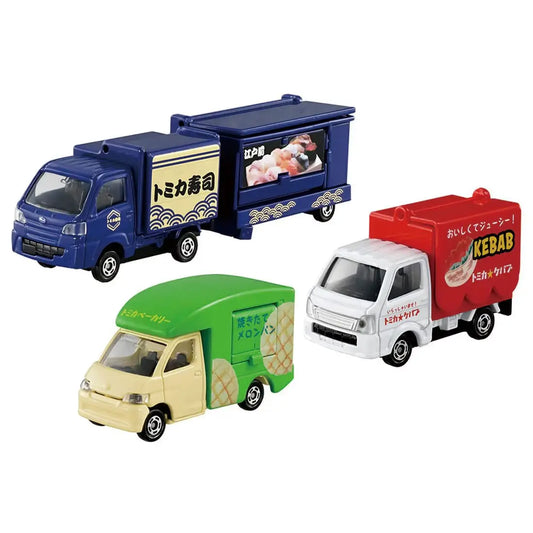 Tomica Cars Let's Eat Together! Tomica Food Shop Set