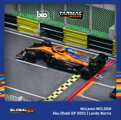 Tomica Cars 1/64 McLaren MCL35M Abu Dhabi Grand Prix 2021 Lando Norris
