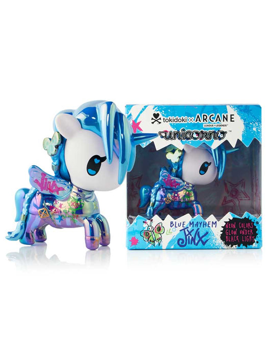 tokidoki X Arcane Unicorno (JINX) Blue Mayhem Special Edition