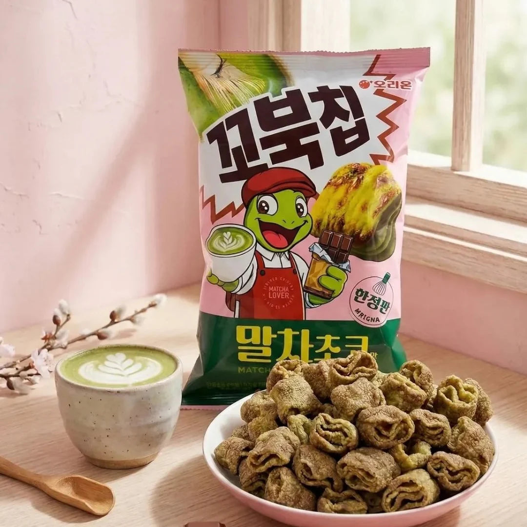 Orion 16279 Turtle Chips Matcha Choco