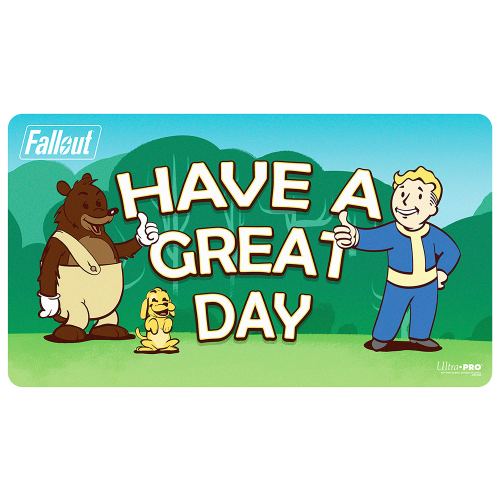 Ultra PRO Fallout Vault Boy Have a Great Day Playmat